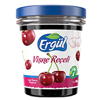 ERGUL Вишневое варенье 360 гр (VISNE RECELI 1/12)
